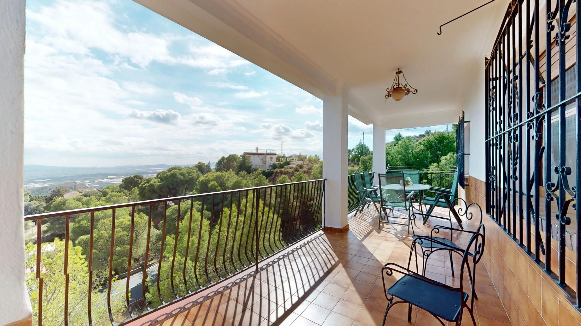 Terrassa de Casa o xalet en venda en Aledo amb Jardí privat