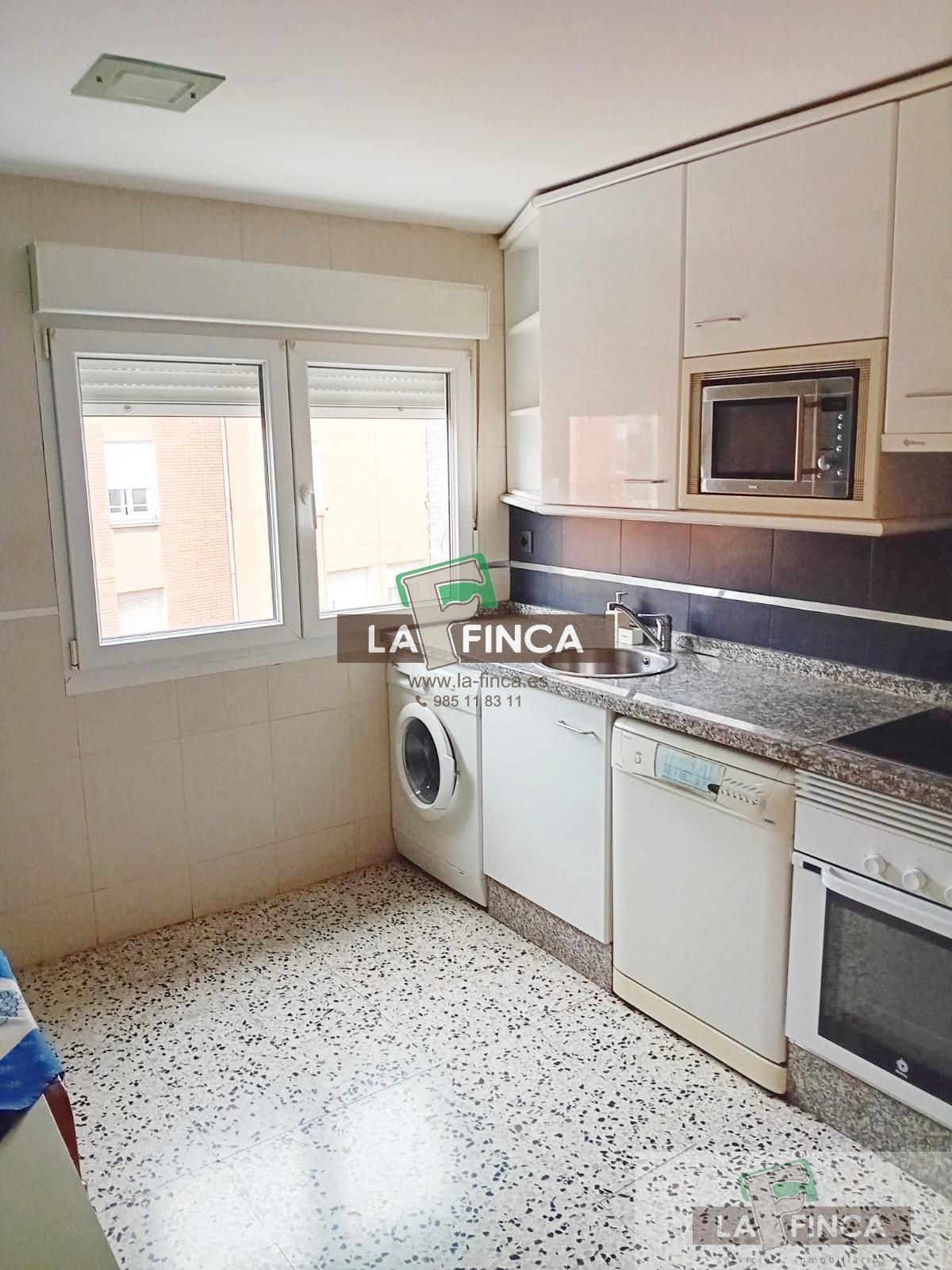 Kitchen of Flat for sale in Gijón   with Furnished