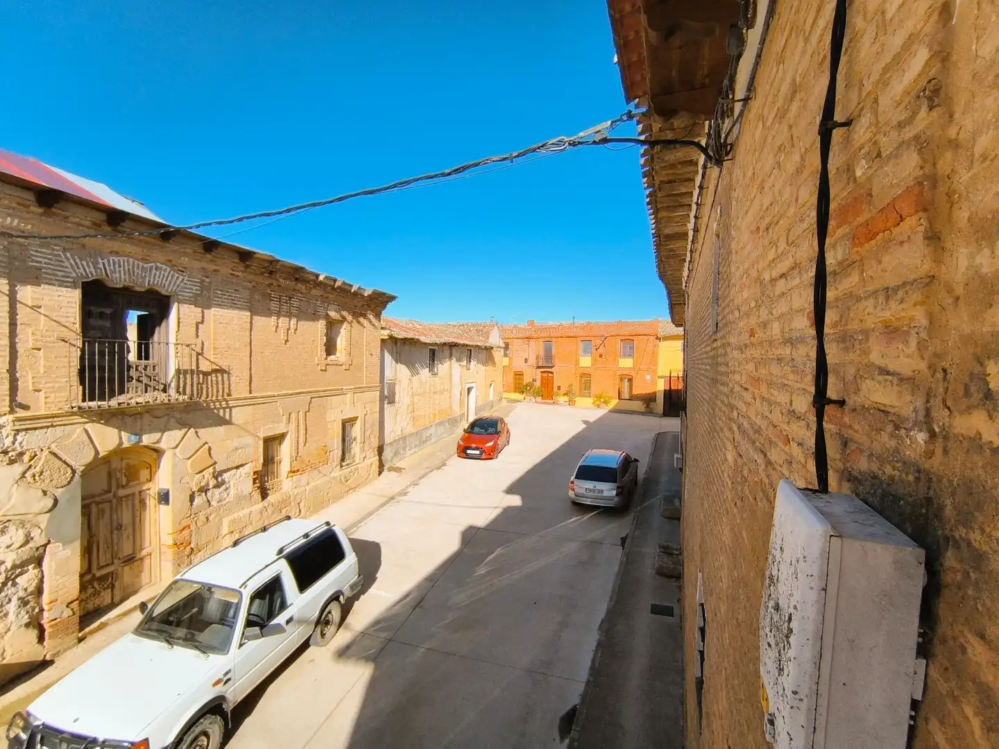 Vista exterior de Casa o chalet en venta en Villamartín de Campos con Calefacción, Jardín privado y Trastero