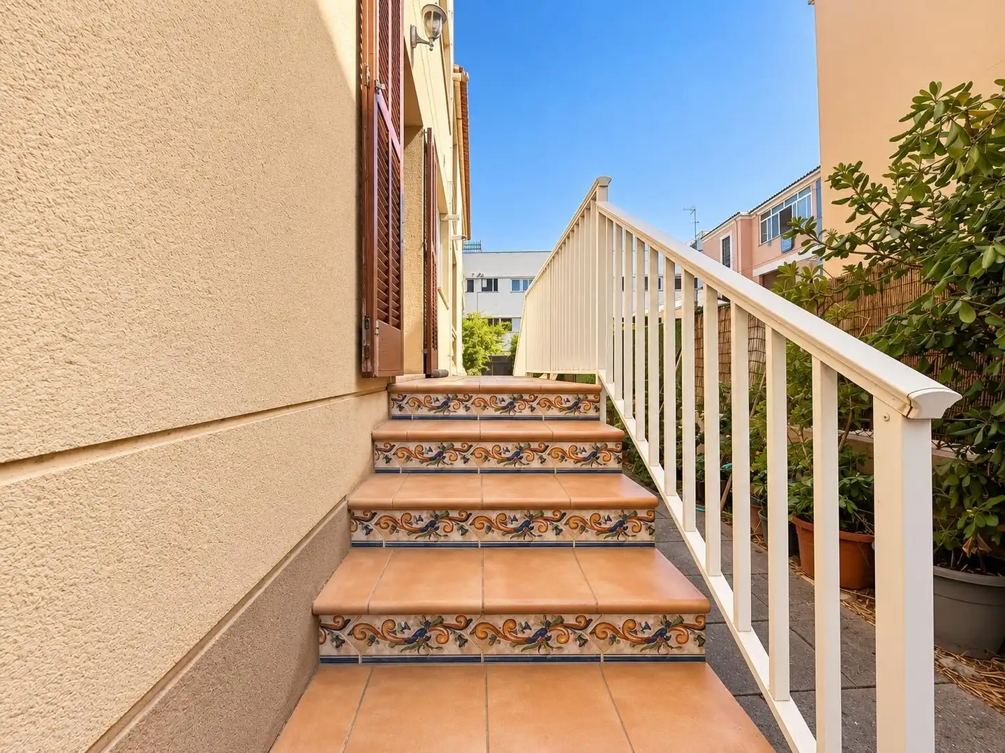 Vista exterior de Planta baixa en venda en Inca amb Calefacció, Jardí privat i Terrassa