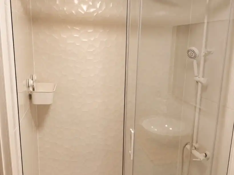 Bathroom of Flat for sale in Benicasim / Benicàssim  with Air Conditioner, Terrace and Swimming Pool