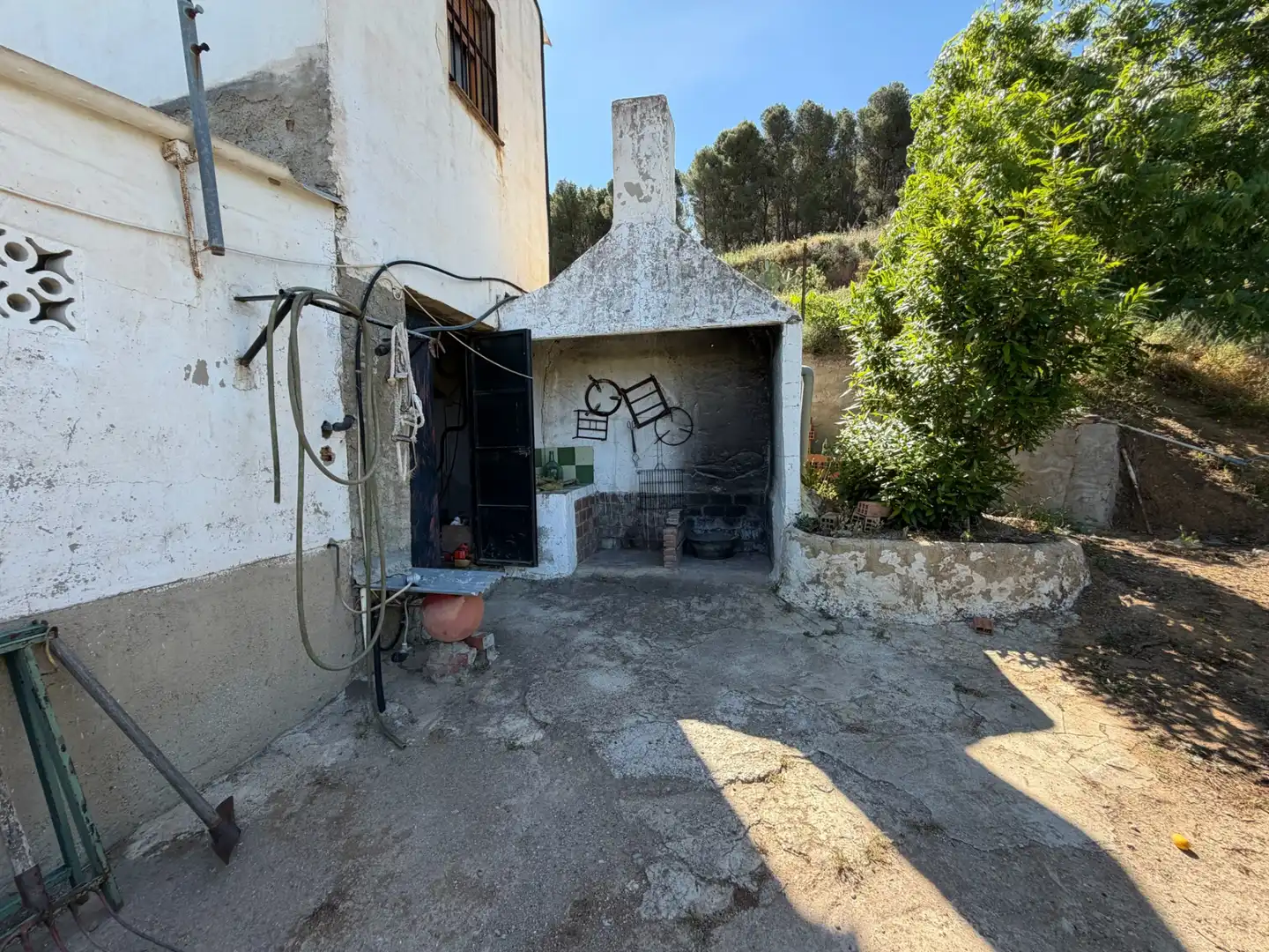 Vista exterior de Finca rústica en venta en Ardales con Jardín privado, Terraza y Piscina