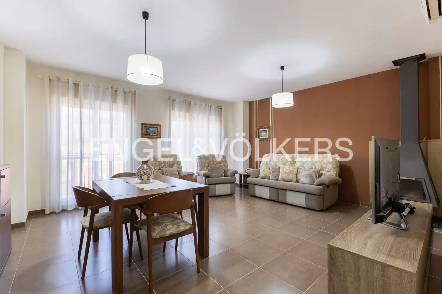 Sala de estar de Casa o chalet en venta en Alzira con Calefacción y Balcón