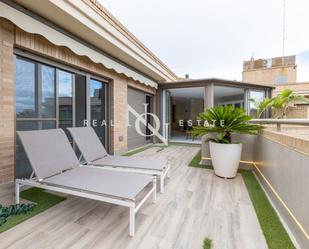 Terrace of Attic for sale in  Valencia Capital  with Air Conditioner, Terrace and Balcony