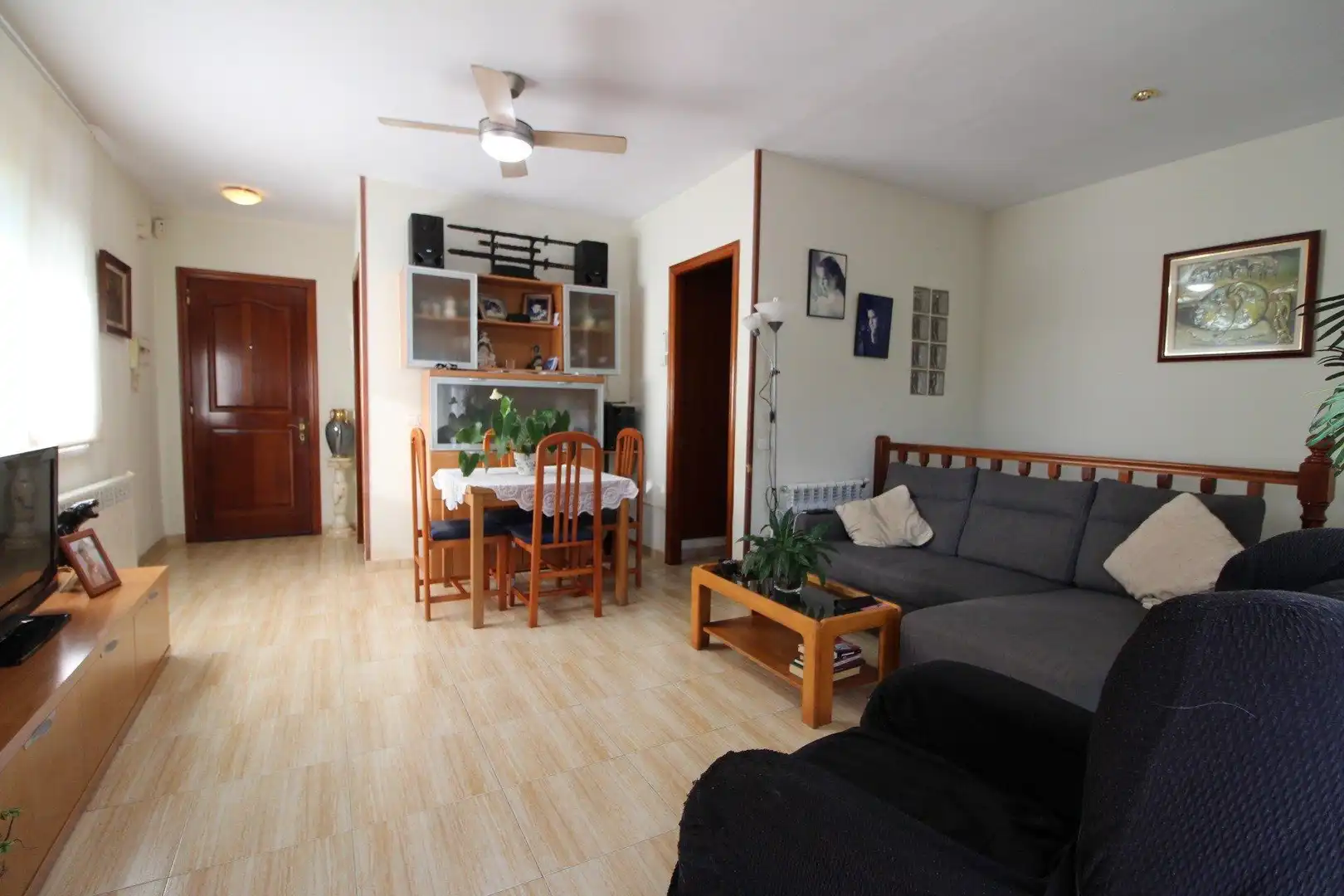 Sala de estar de Casa o chalet en venta en Lloret de Mar con Calefacción, Terraza y Piscina