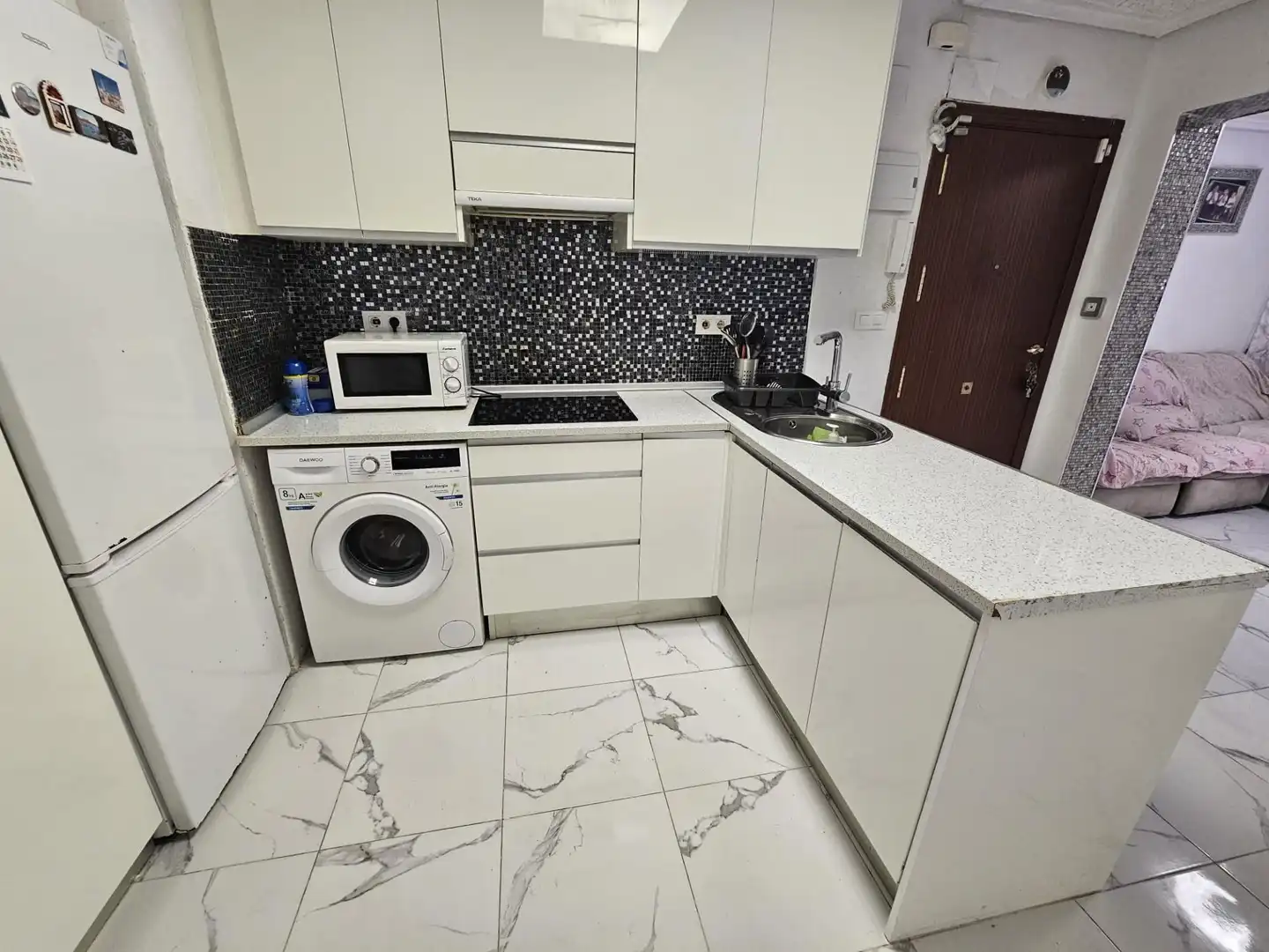 Cocina de Piso en venta en Valencia con Aire acondicionado, Amueblado y Balcón