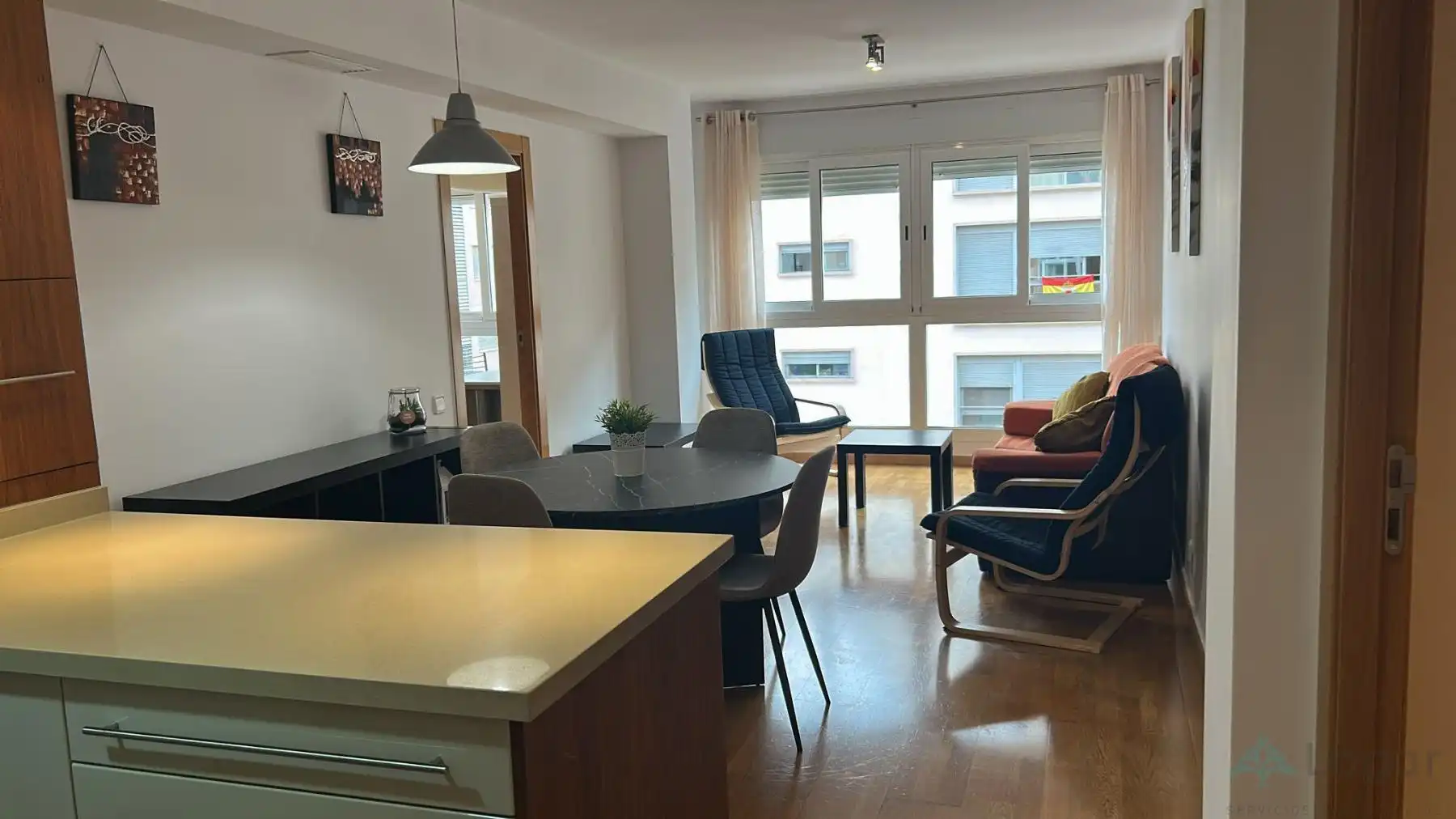 Sala d'estar de Pis de lloguer en Murcia amb Aire condicionat, Calefacció i Traster
