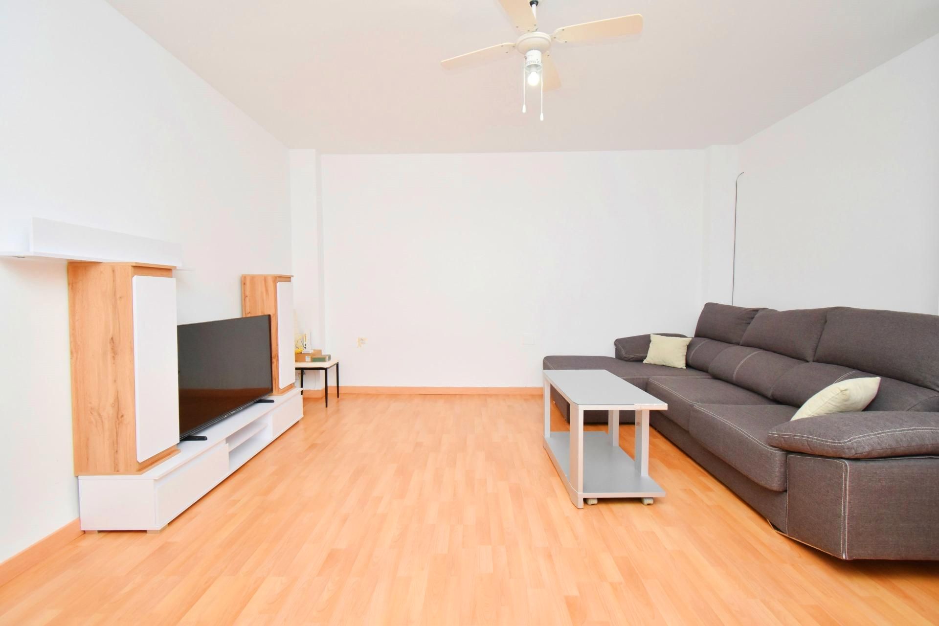 Sala d'estar de Casa o xalet en venda en El Ejido amb Aire condicionat, Terrassa i Moblat