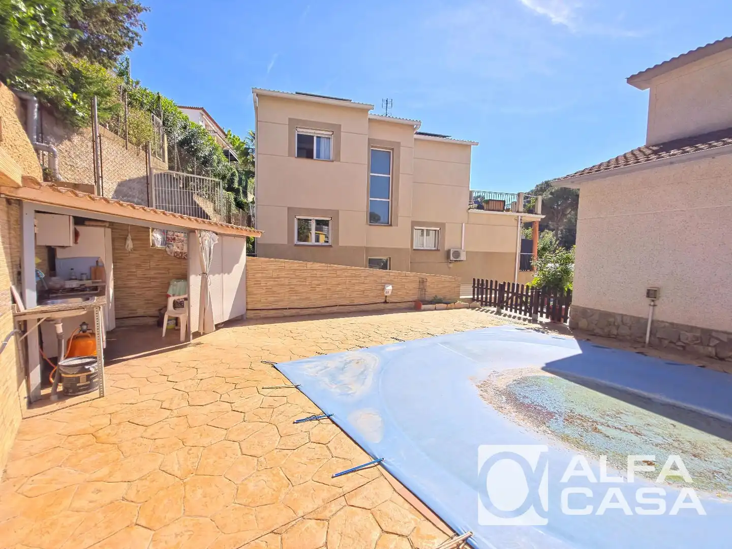 Vista exterior de Casa o xalet en venda en Lloret de Mar amb Aire condicionat, Calefacció i Terrassa