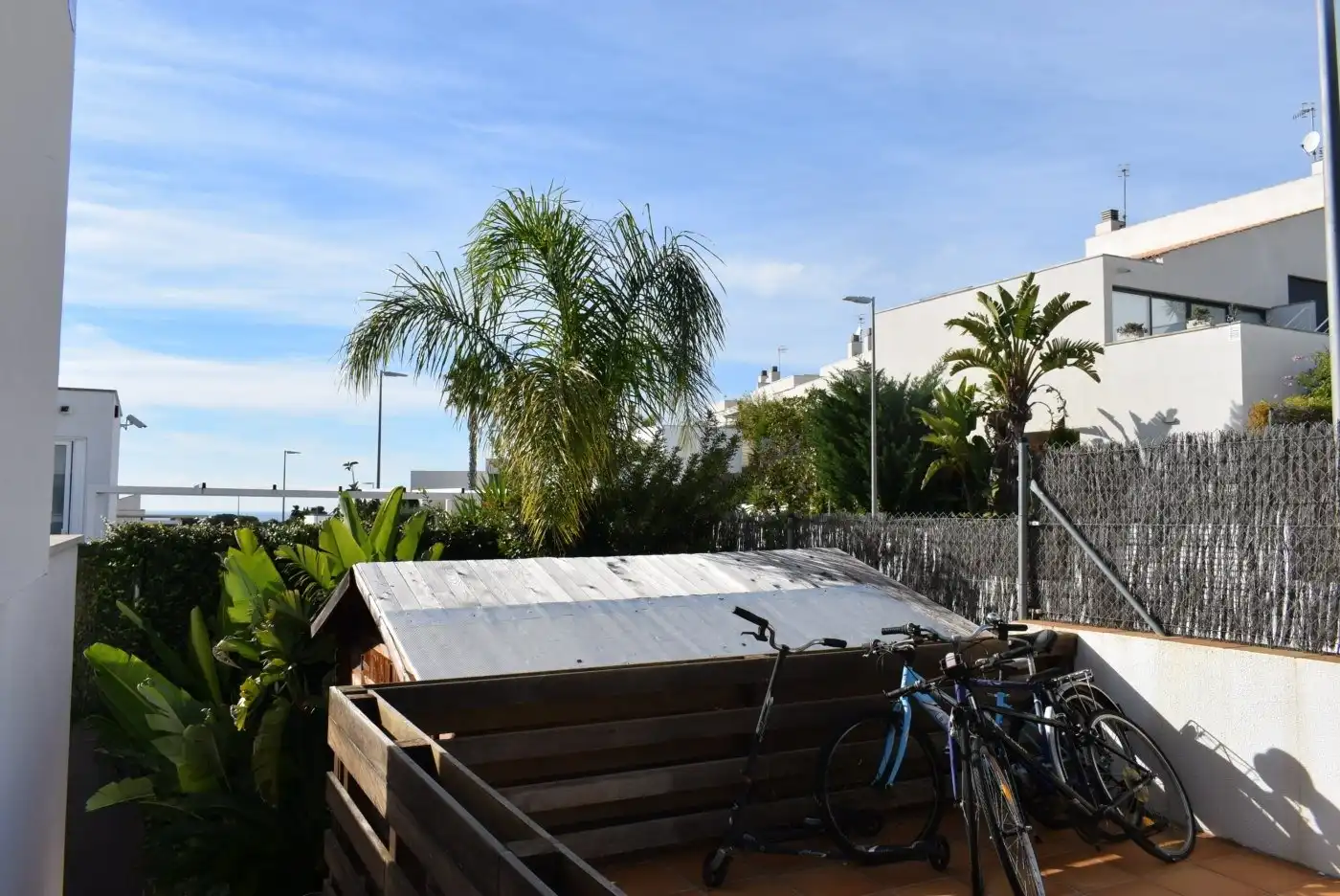 Terrassa de Casa adosada en venda en Calafell amb Calefacció, Jardí privat i Terrassa