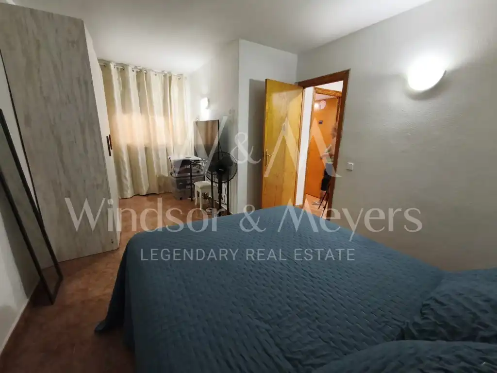 Bedroom of Flat for rent in Eivissa  with Air Conditioner, Terrace and Furnished