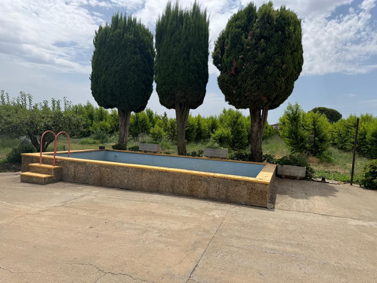 Jardí de Casa o xalet en venda en  Lleida Capital amb Calefacció, Traster i Piscina