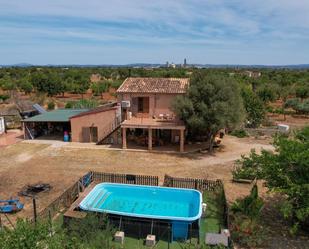 Swimming pool of Country house for sale in Lloseta  with Air Conditioner, Heating and Private garden