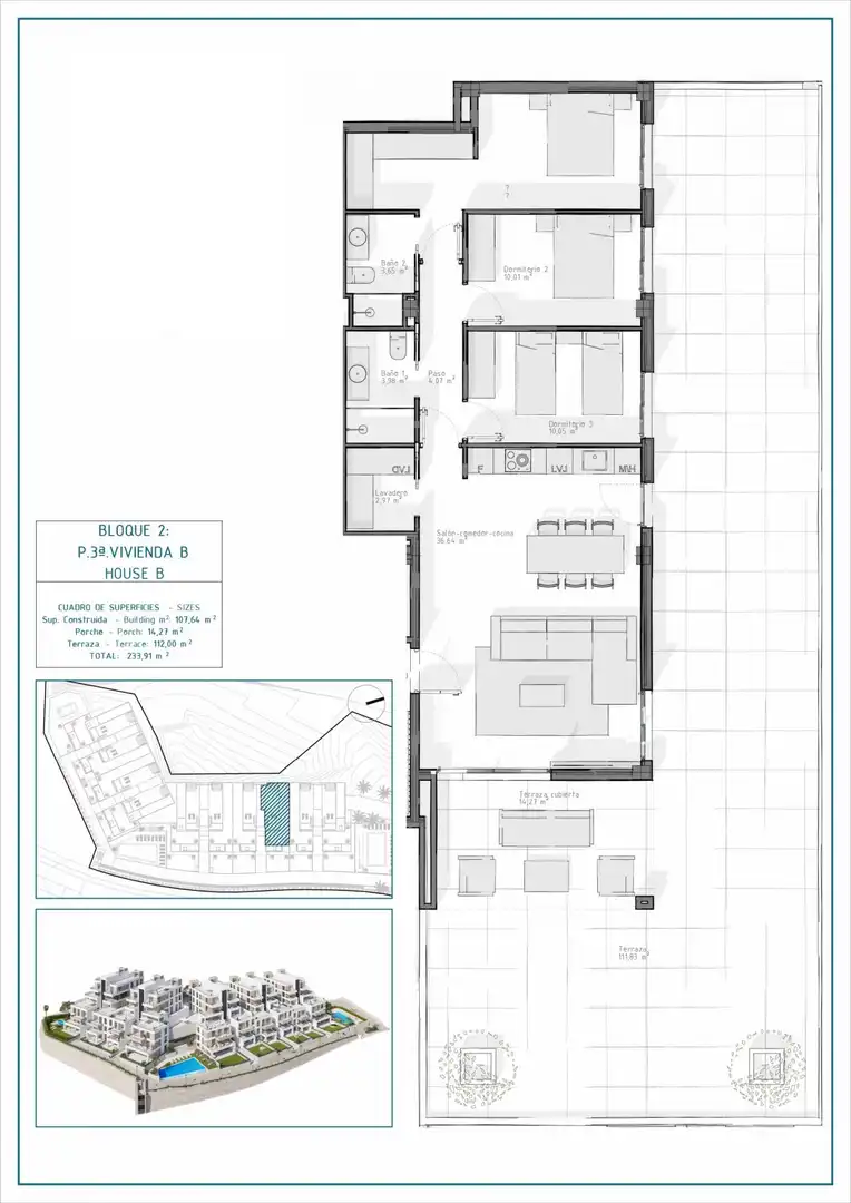 Apartment mit Pool zum Verkauf in Avenida Alcazaba, 115, imagen 21