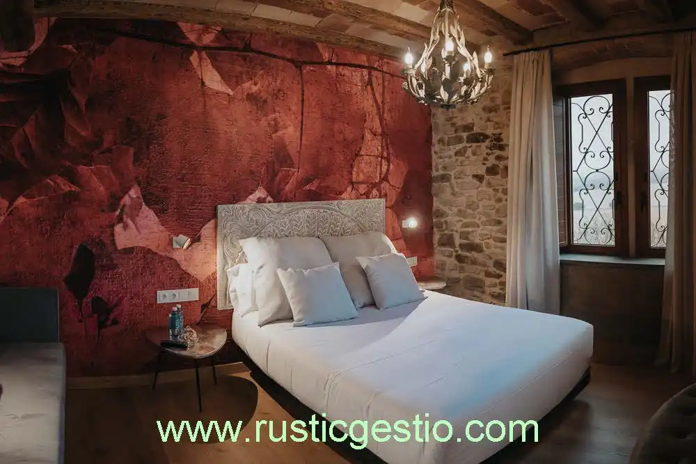 Schlafzimmer von Country house zum Verkauf in Calders mit Klimaanlage, Heizung und Privatgarten