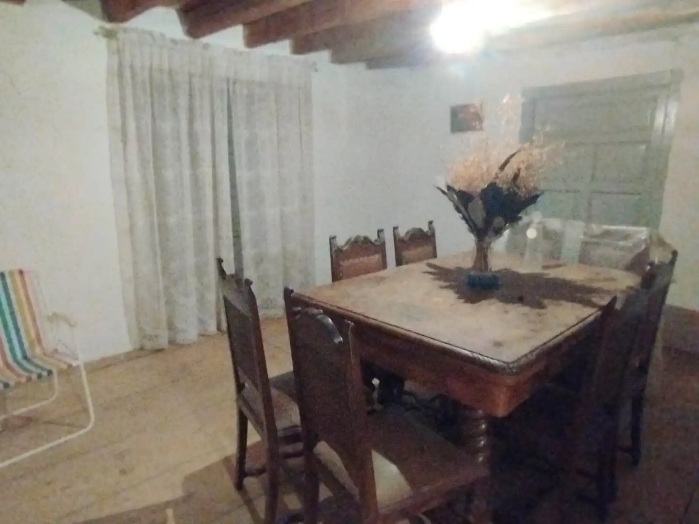 Esszimmer von Country house zum Verkauf in Almarza mit Privatgarten und Balkon