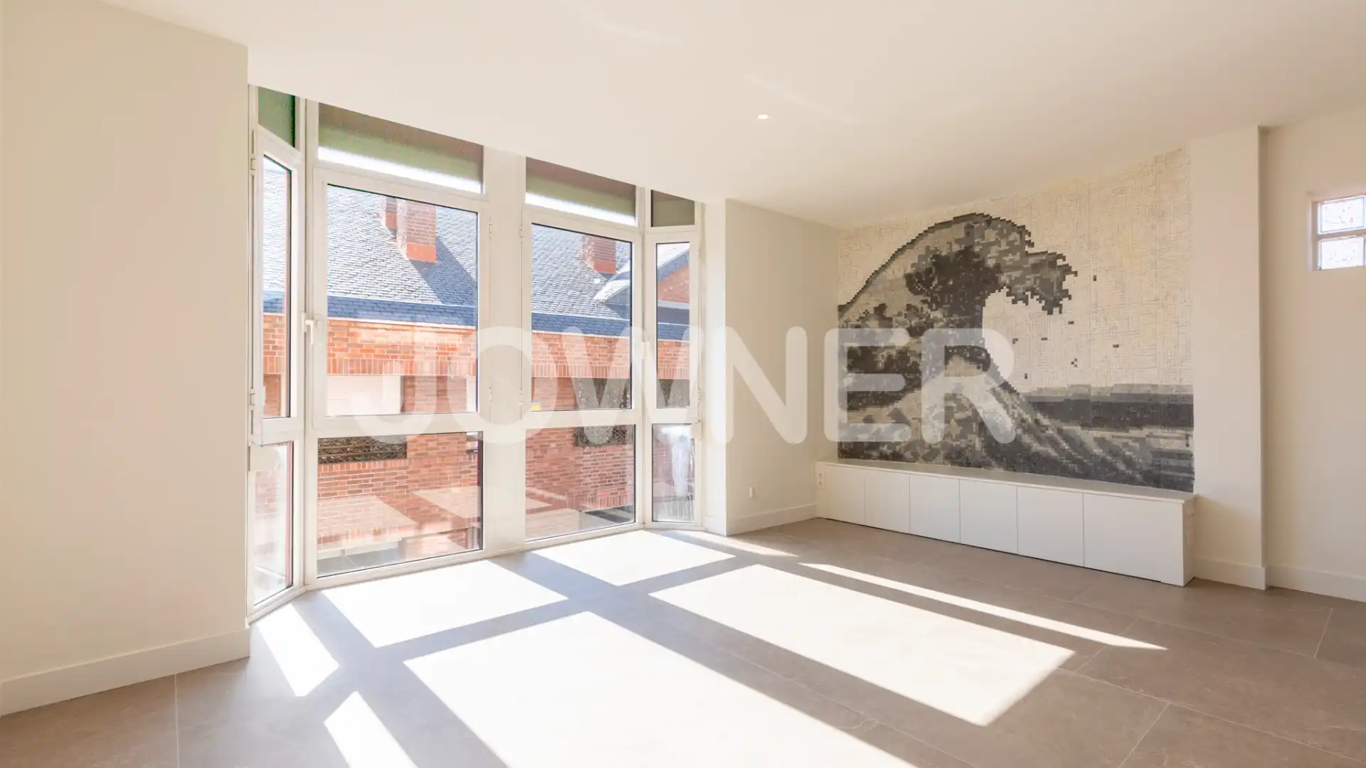 Living room of Flat for rent in  Madrid Capital  with Air Conditioner, Heating and Oven