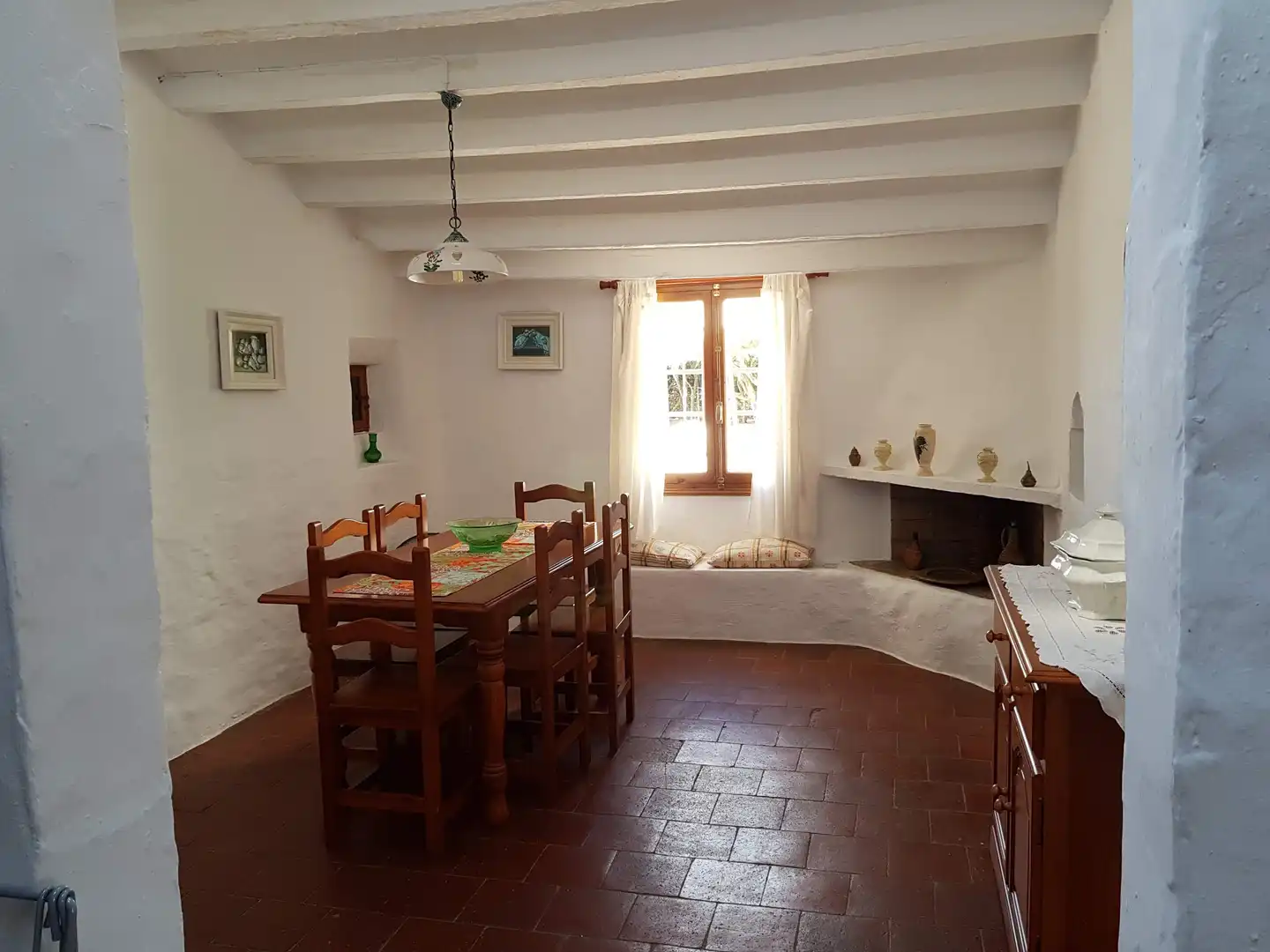 Menjador de Finca rústica en venda en Maó - Mahón amb Aire condicionat, Calefacció i Jardí privat