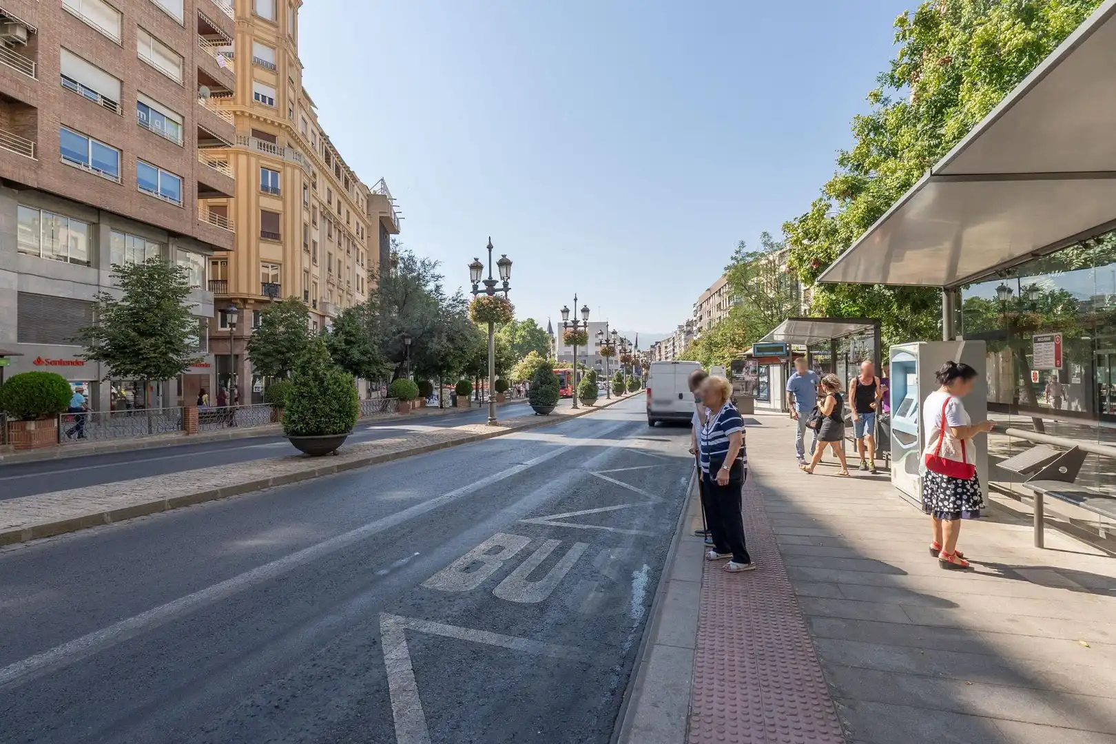 Exterior view of Flat for sale in Granada  with Air Conditioner and Heating