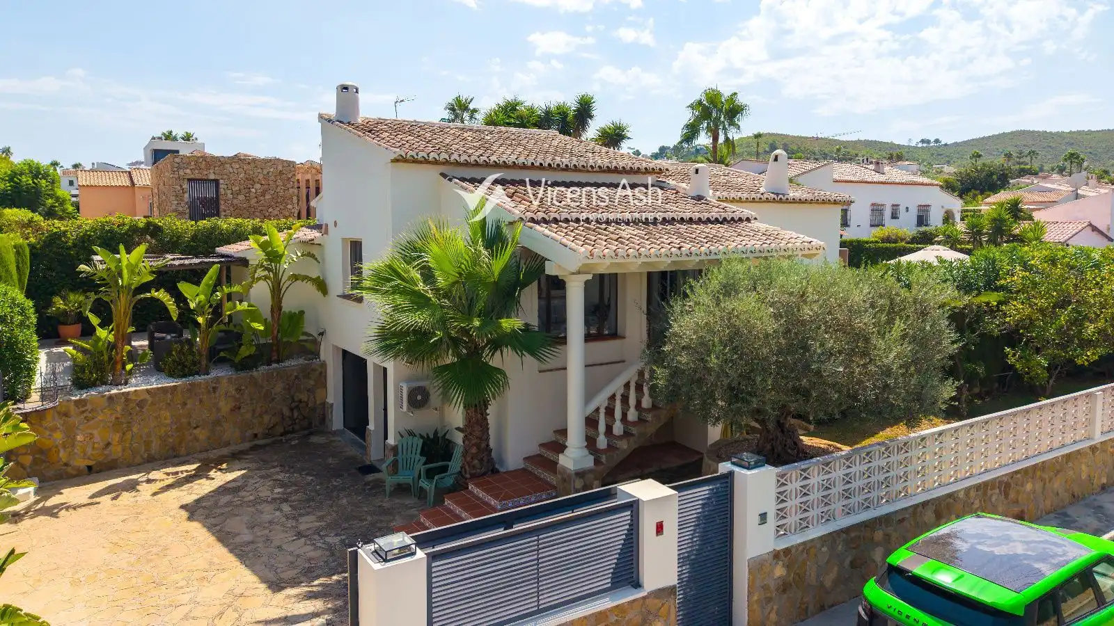 Vista exterior de Casa o chalet en venta en Jávea / Xàbia con Aire acondicionado, Calefacción y Piscina