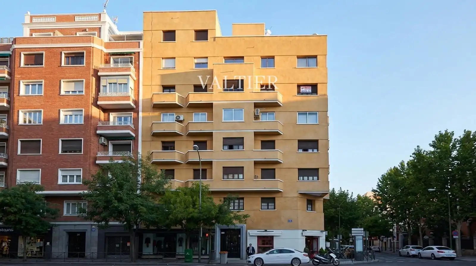 Exterior view of Flat for rent in Madrid  with Air Conditioner