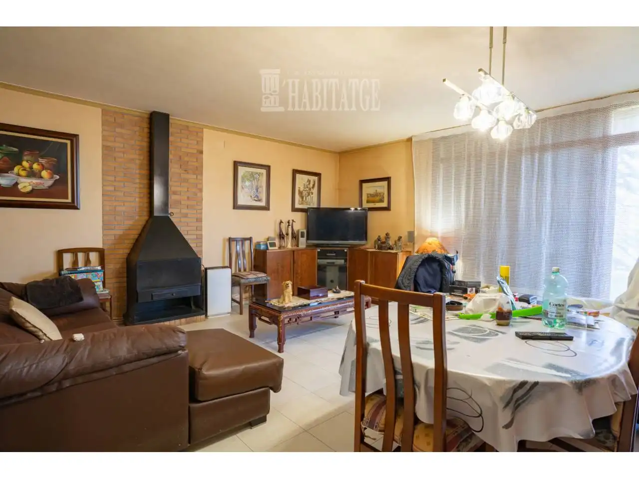 Sala de estar de Casa o chalet en venta en Perafita con Calefacción y Jardín privado