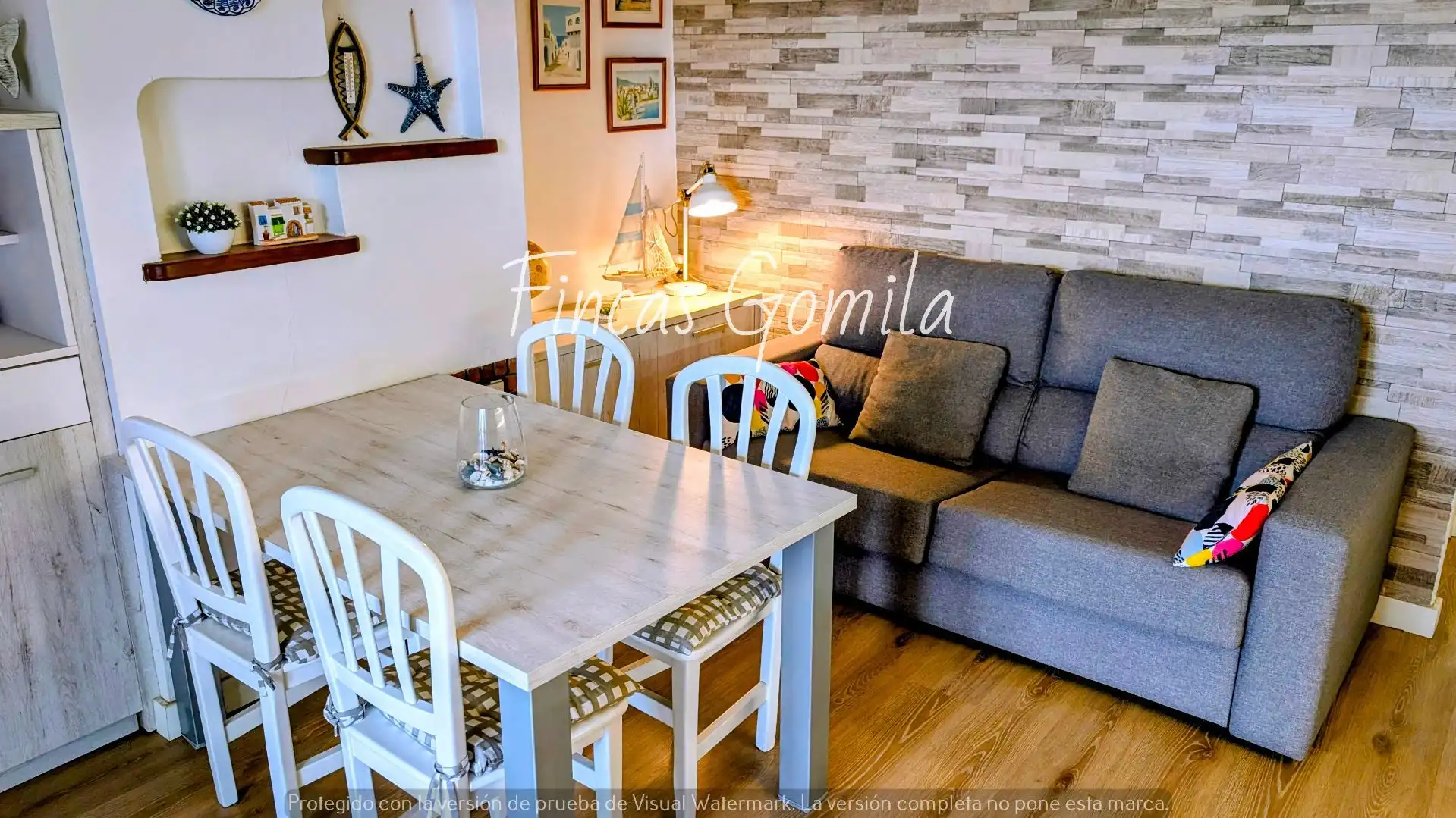 Sala de estar de Apartamento en venta en Alaior con Aire acondicionado, Terraza y Piscina comunitaria