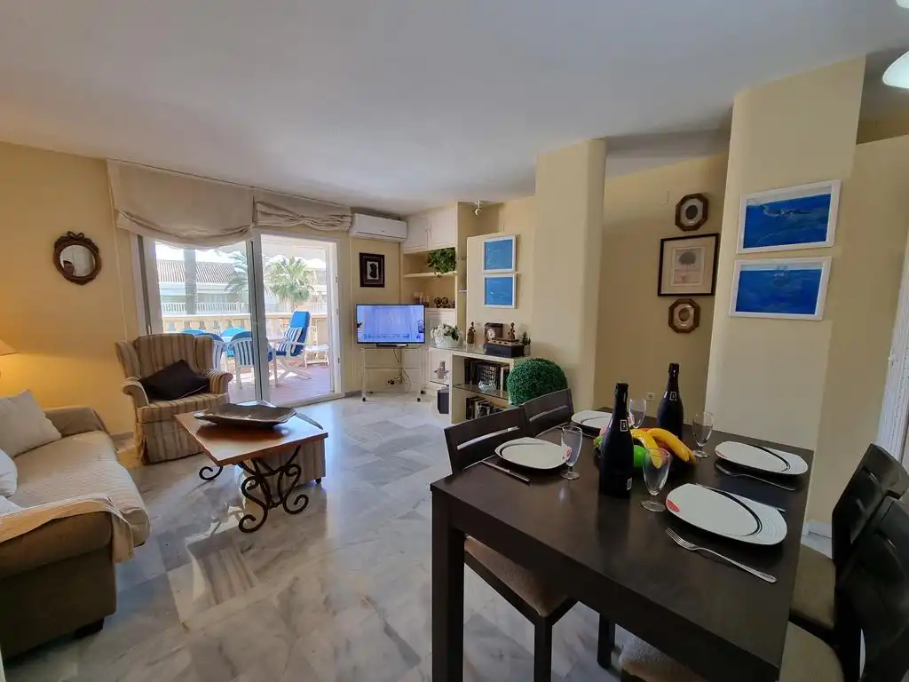 Dining room of Apartments for sale in Dénia  with Air Conditioner, Heating and Terrace