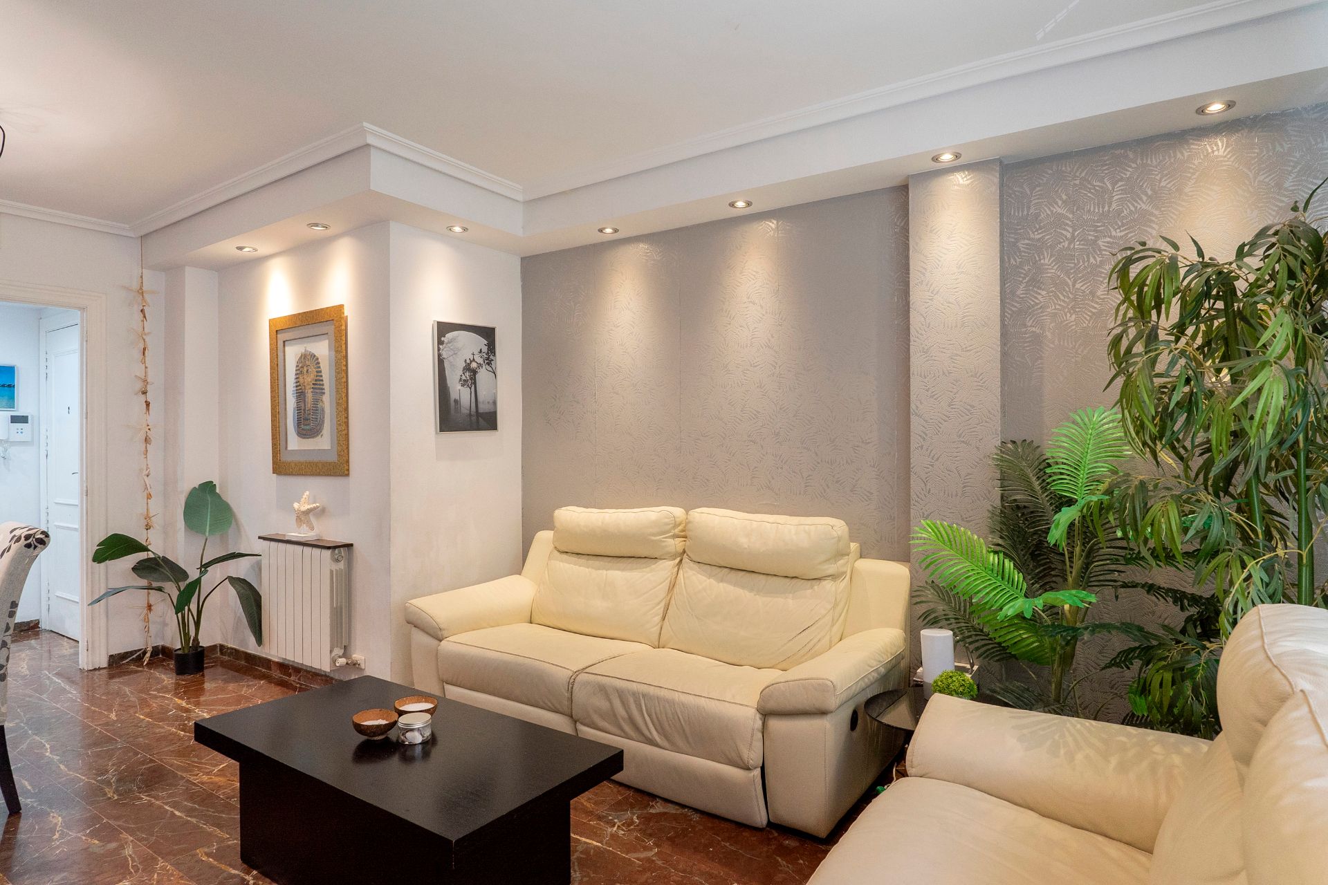 Sala de estar de Piso en venta en  Jaén Capital con Aire acondicionado, Calefacción y Trastero