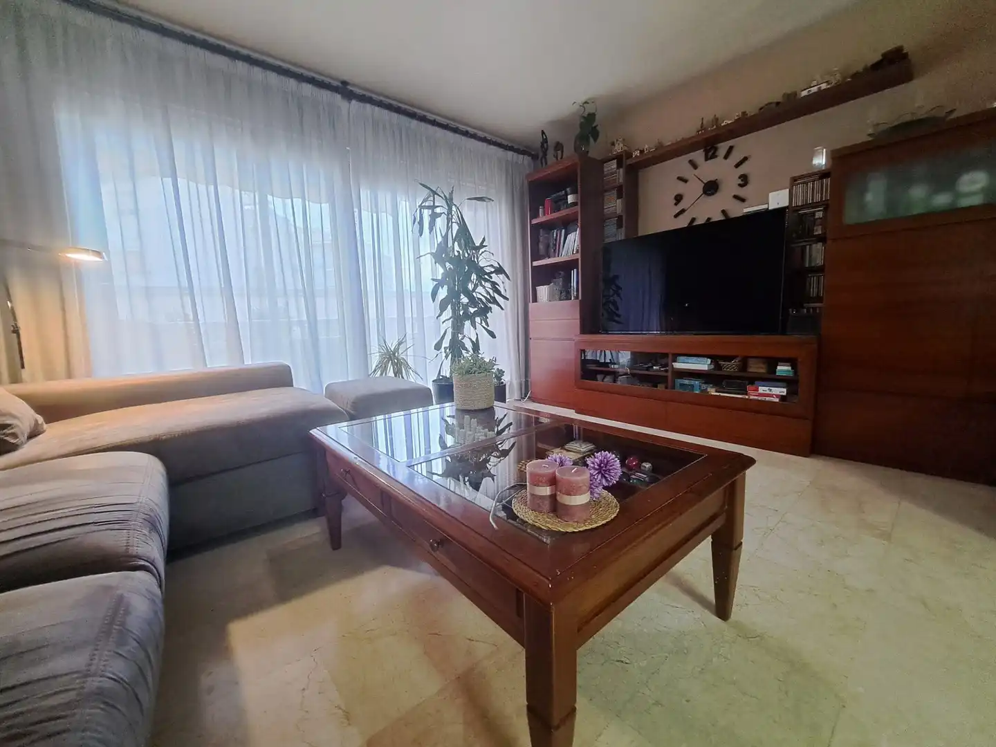 Sala de estar de Piso en venta en Rubí con Aire acondicionado, Calefacción y Terraza