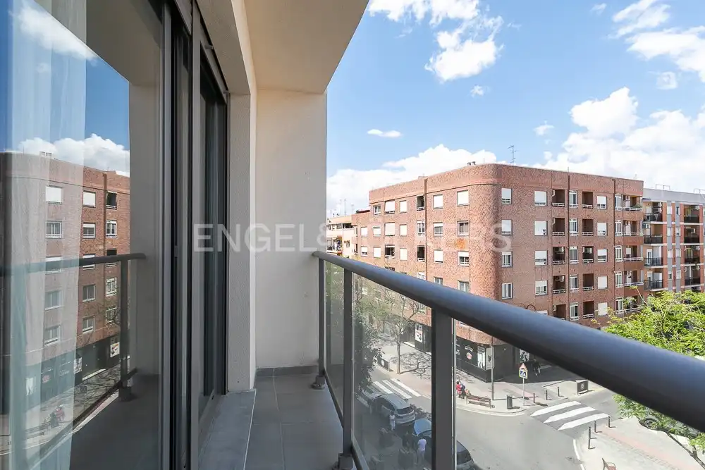 Balcony of Flat for rent in Godella  with Air Conditioner, Heating and Swimming Pool