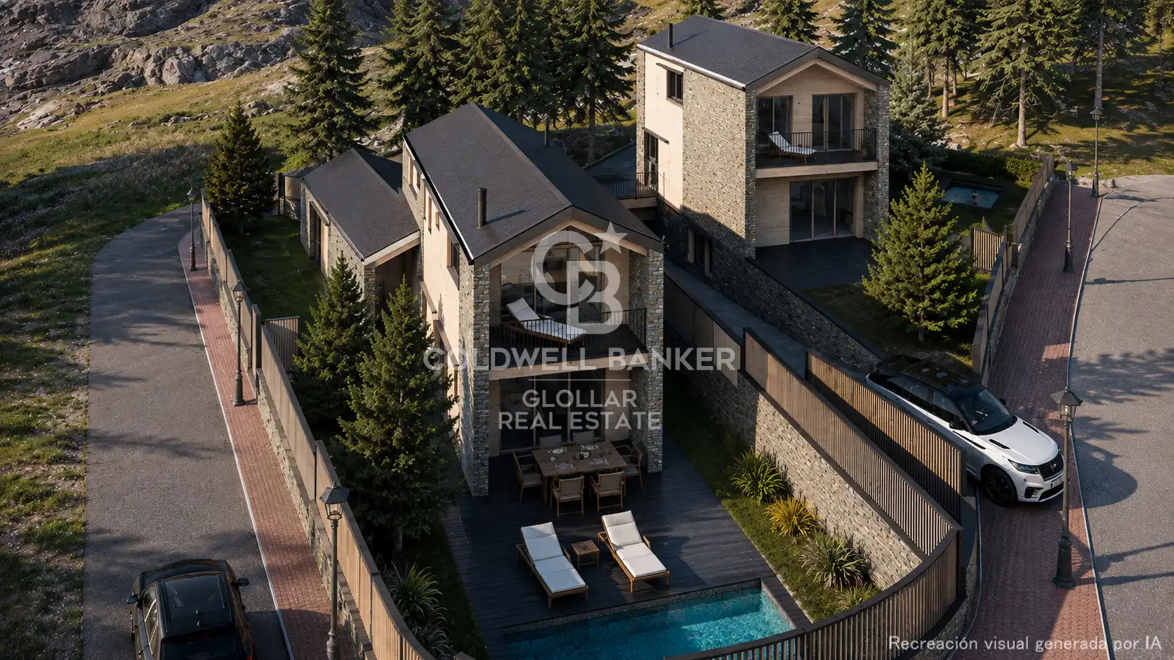 Exterior view of Houses for sale in Urús  with Heating, Private garden and Parquet flooring