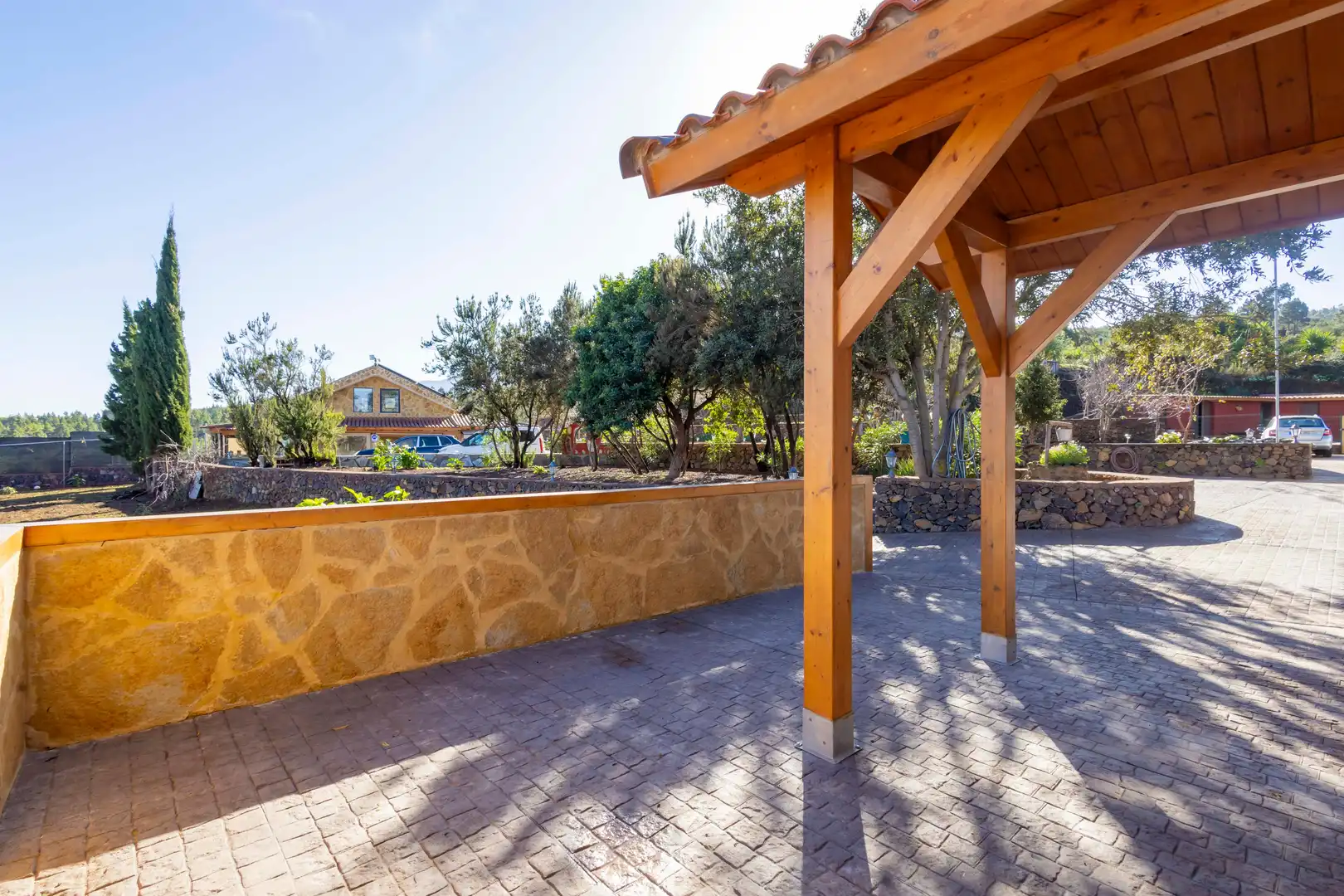 Terrassa de Finca rústica en venda en El Tanque amb Calefacció, Jardí privat i Terrassa