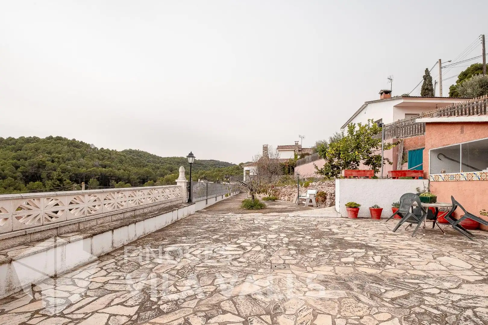 Vista exterior de Casa o xalet en venda en Sant Feliu de Codines amb Jardí privat i Piscina