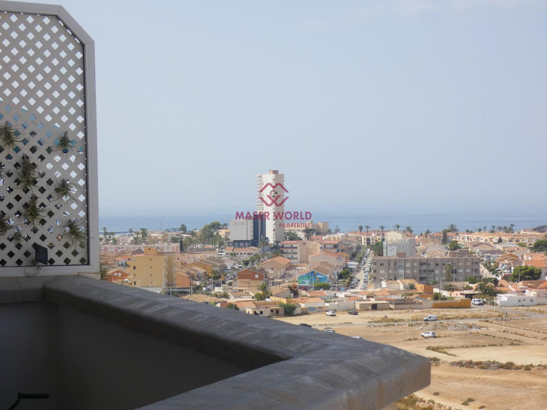 Vista exterior de Apartamento en venta en Mazarrón con Aire acondicionado, Terraza y Trastero