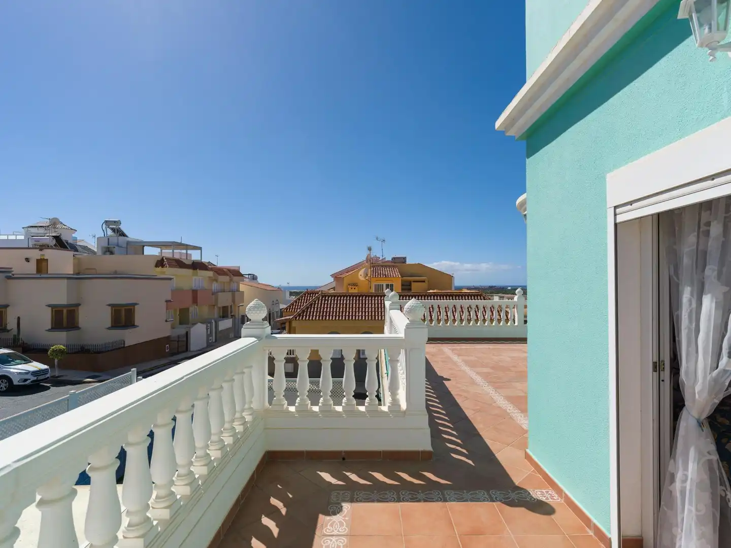Terrassa de Casa o xalet en venda en San Bartolomé de Tirajana amb Aire condicionat, Jardí privat i Terrassa