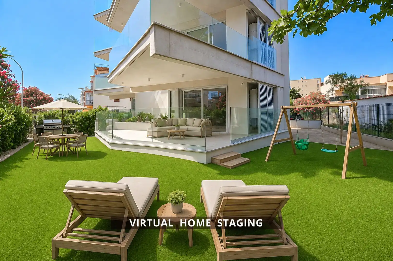 Rez-de-chaussée neuf avec jardin à vendre à Avinguda del Salatar 9