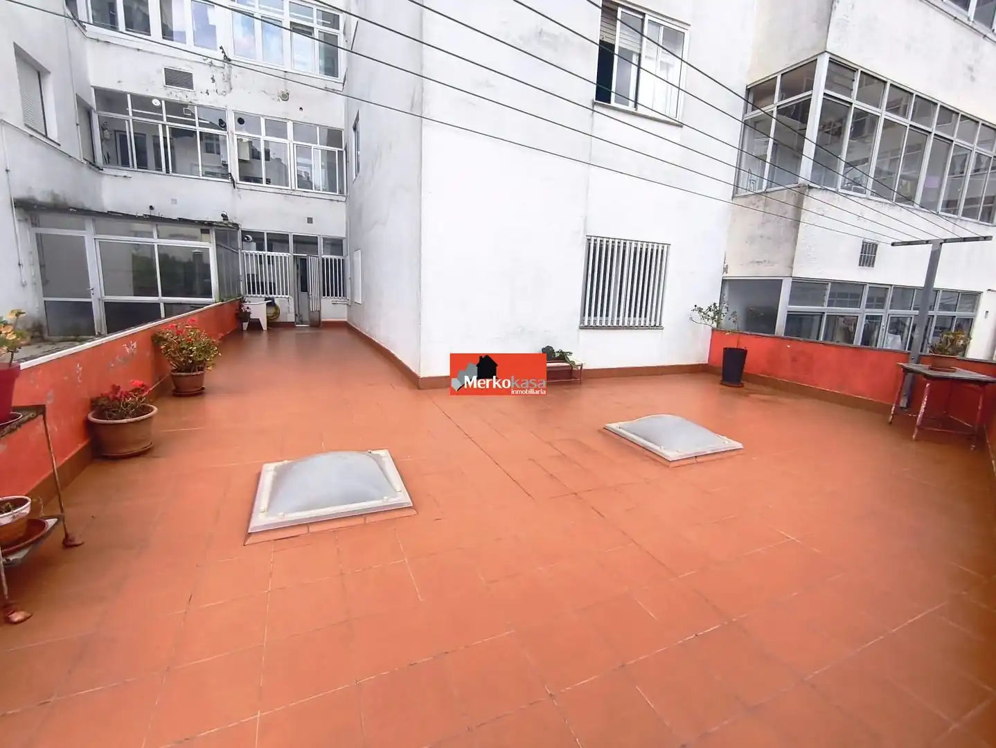 Terrace of Flat for sale in Lugo  with Heating, Terrace and Storage room