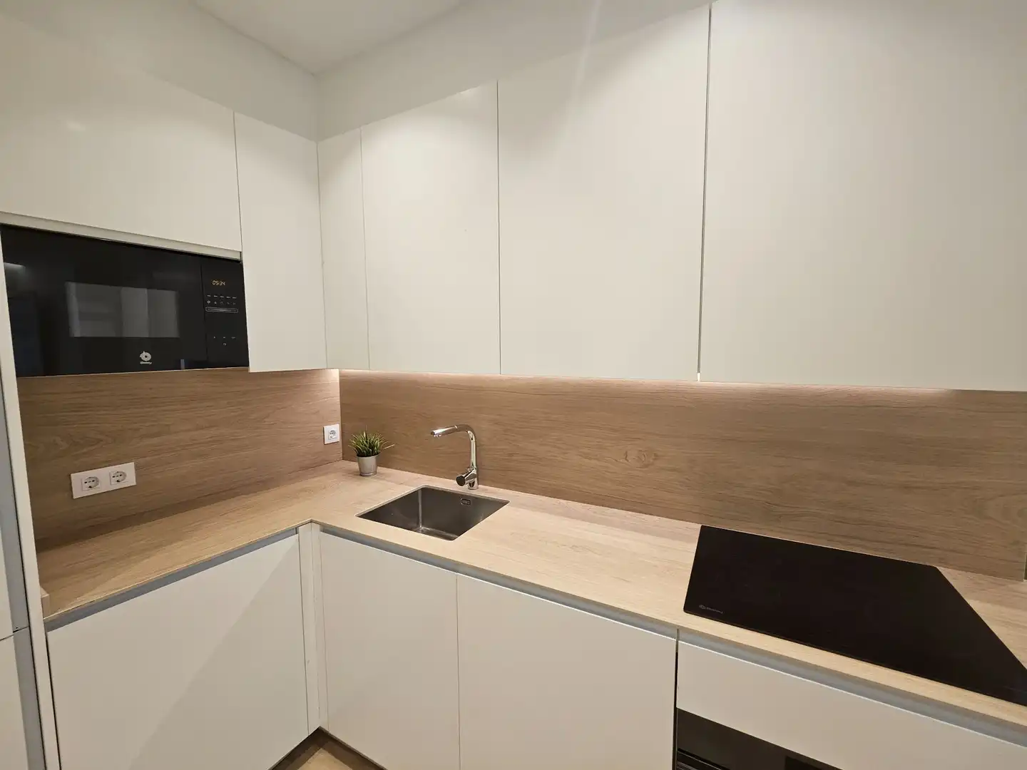 Cocina de Piso de alquiler en Madrid con Aire acondicionado y Calefacción