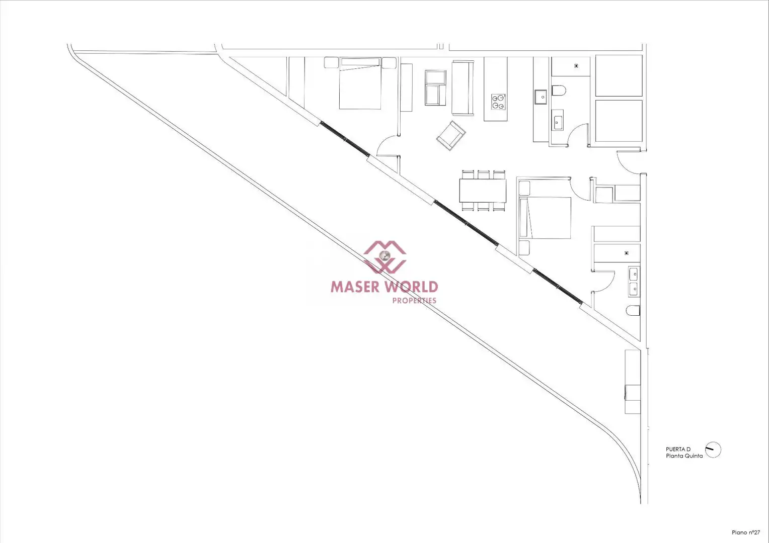 Attique avec piscine à vendre à Zona Pueblo, imagen 18