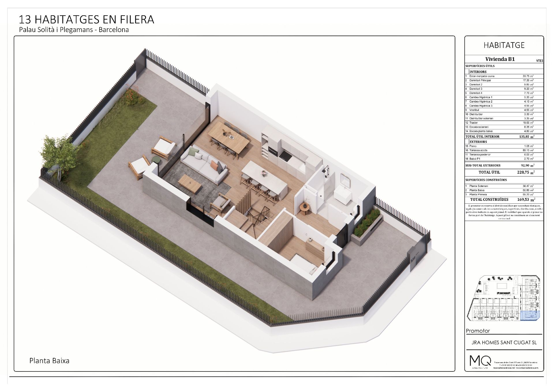 Single-family semi-detached for sale in Avinguda del Camí Reial, 188, Palau-solità i Plegamans