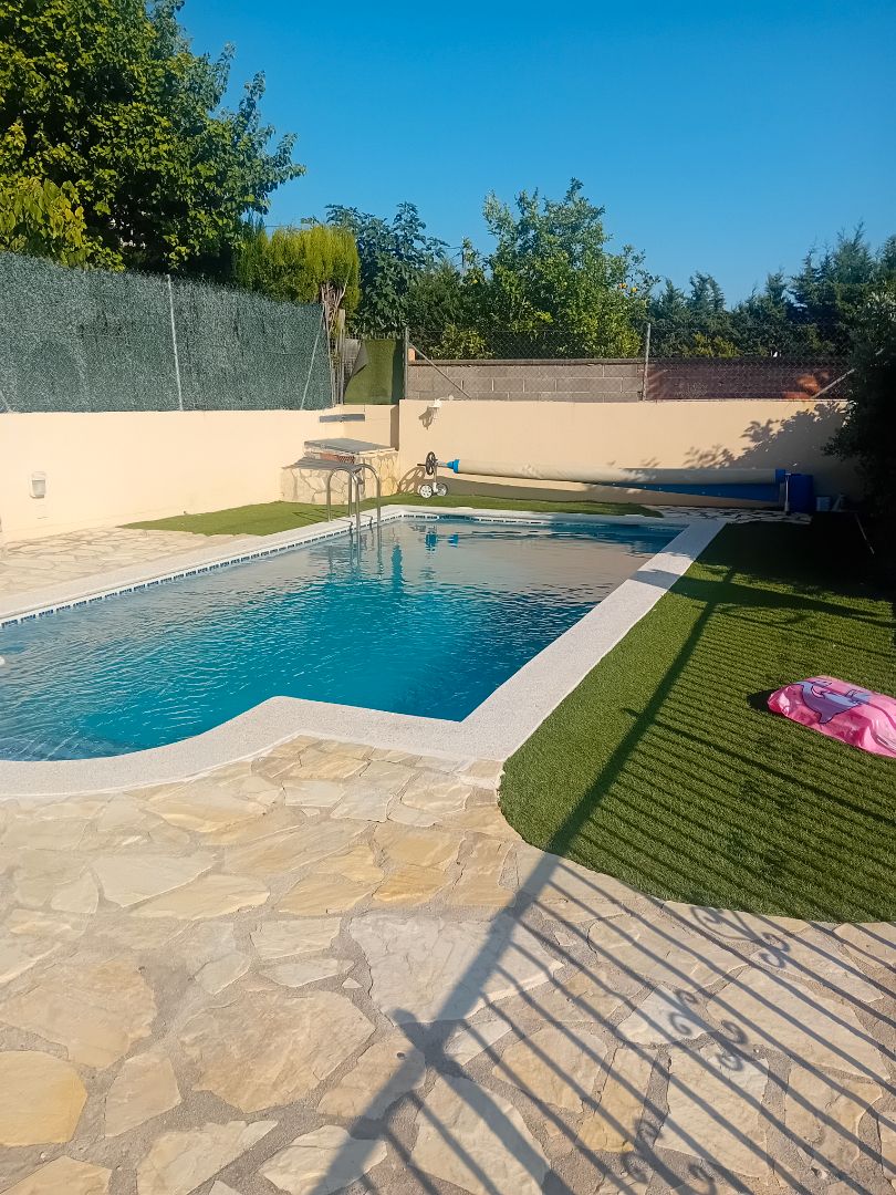 Piscina de Casa o xalet en venda en Vallmoll amb Calefacció, Jardí privat i Terrassa