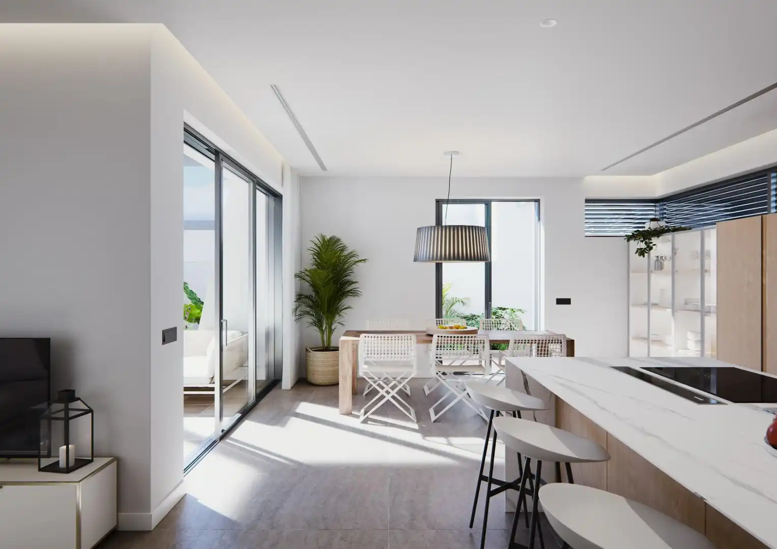 Comedor de Casa o chalet en venta en San Javier con Aire acondicionado, Calefacción y Jardín privado