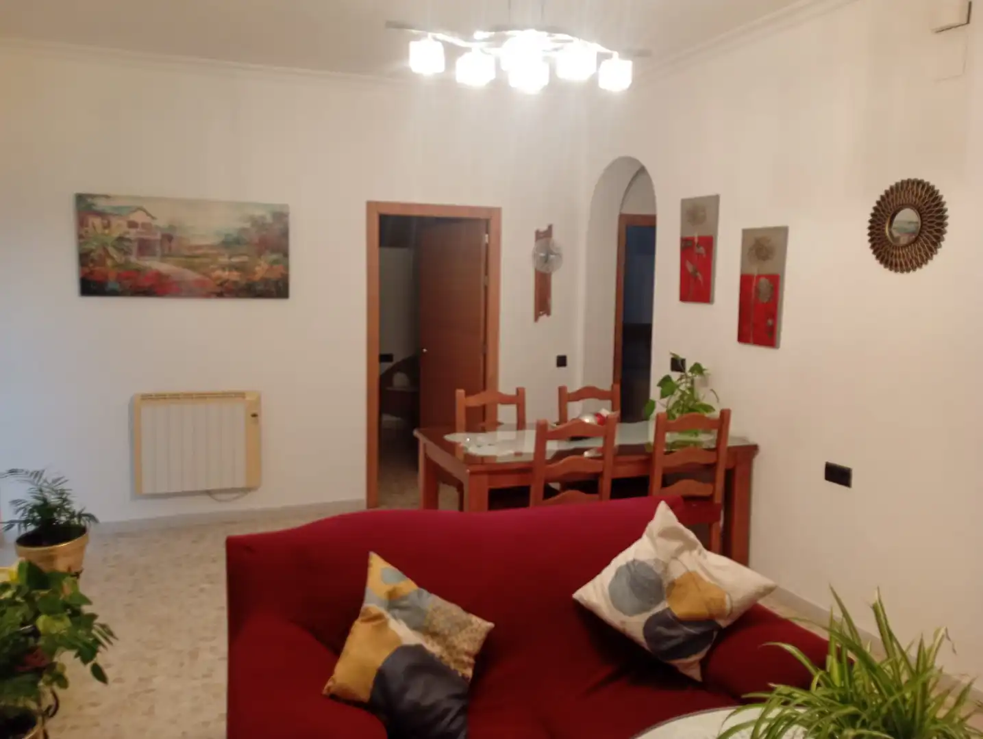 Living room of Ground floor for sale in Albaida del Aljarafe  with Air Conditioner