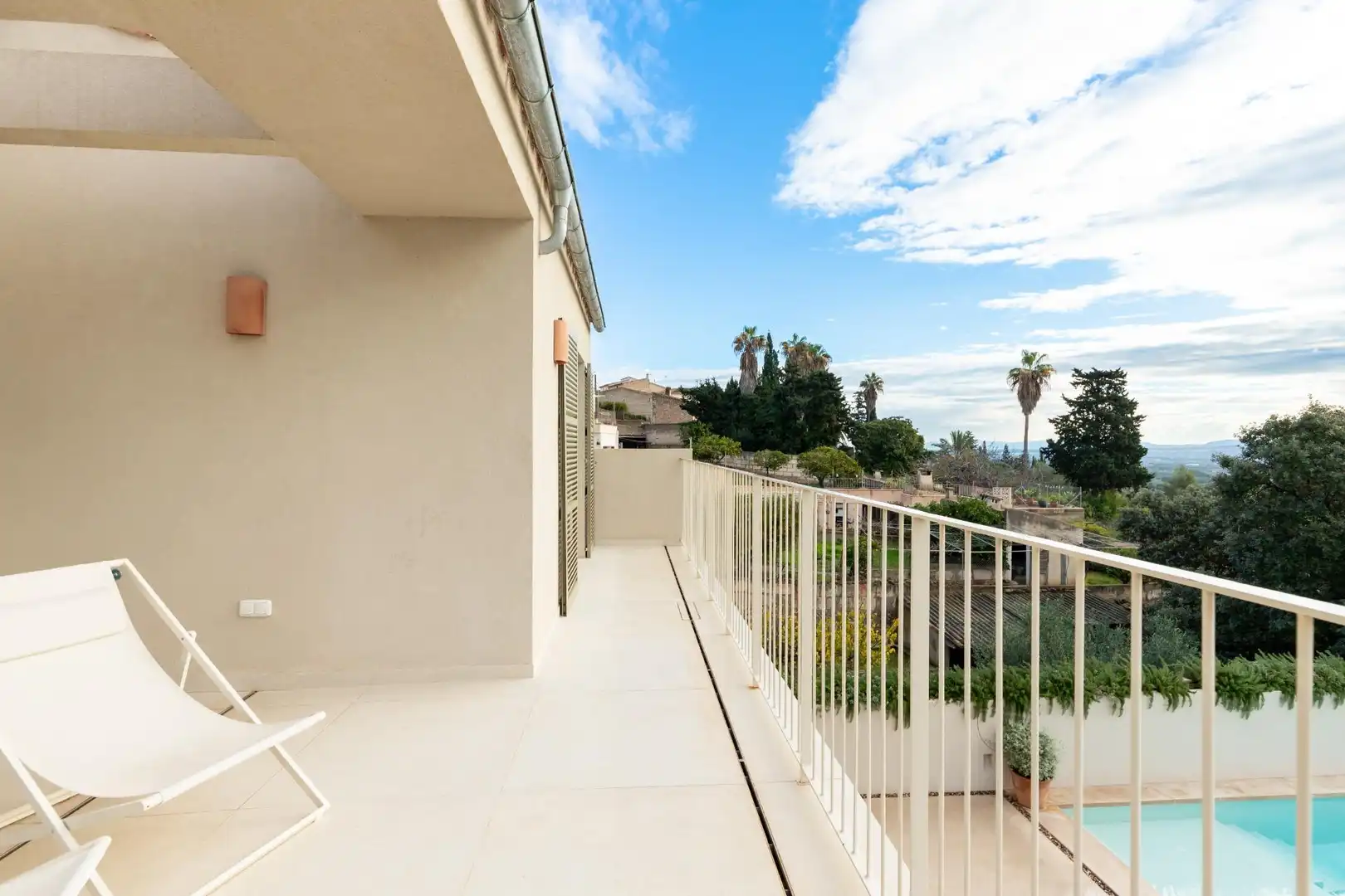 Terraza de Casa o chalet en venta en Búger con Aire acondicionado, Calefacción y Jardín privado