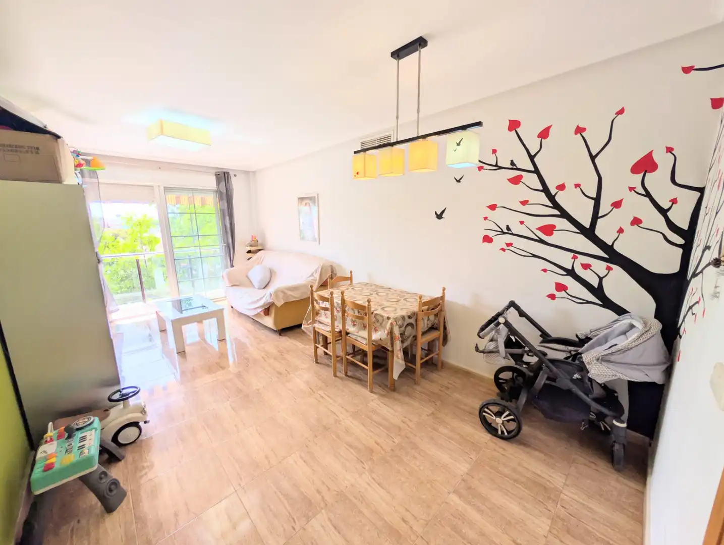 Dining room of Flat for sale in Torre-Pacheco  with Air Conditioner, Furnished and Oven