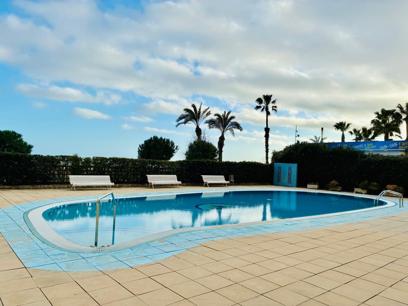Swimming pool of Apartment for sale in Santa Susanna  with Swimming Pool and Balcony