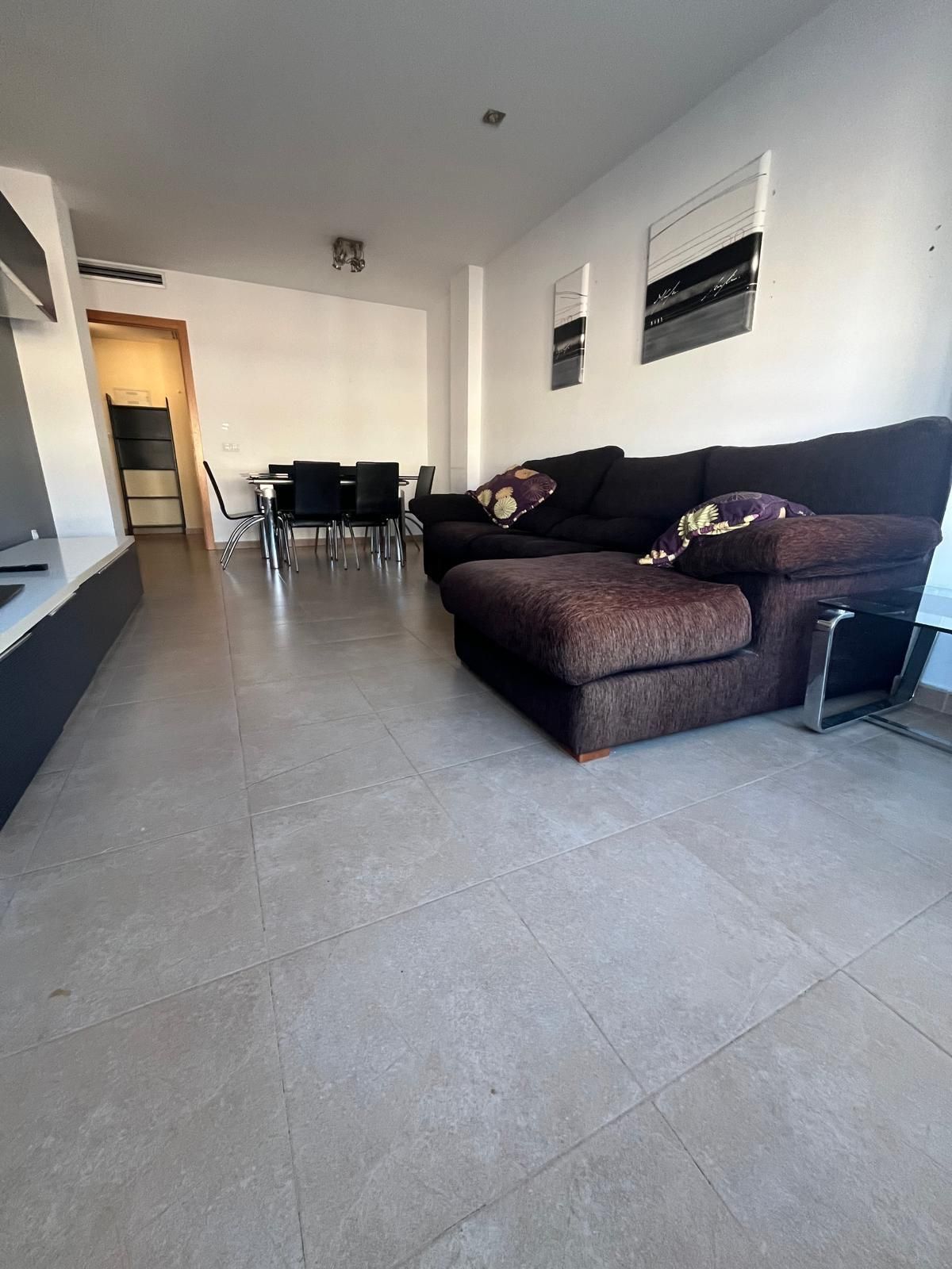 Sala d'estar de Pis de lloguer en Castellón de la Plana / Castelló de la Plana amb Aire condicionat