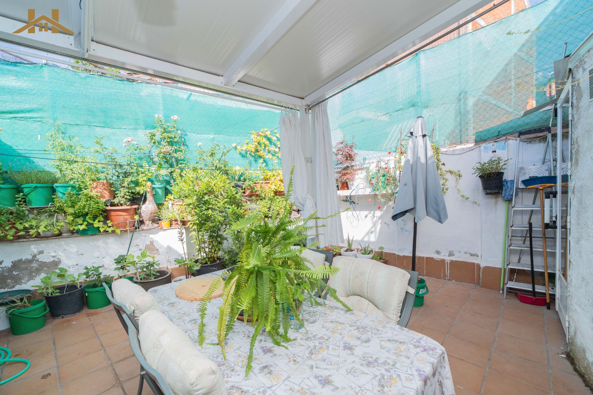 Garden of Flat for sale in El Álamo  with Heating, Private garden and Terrace