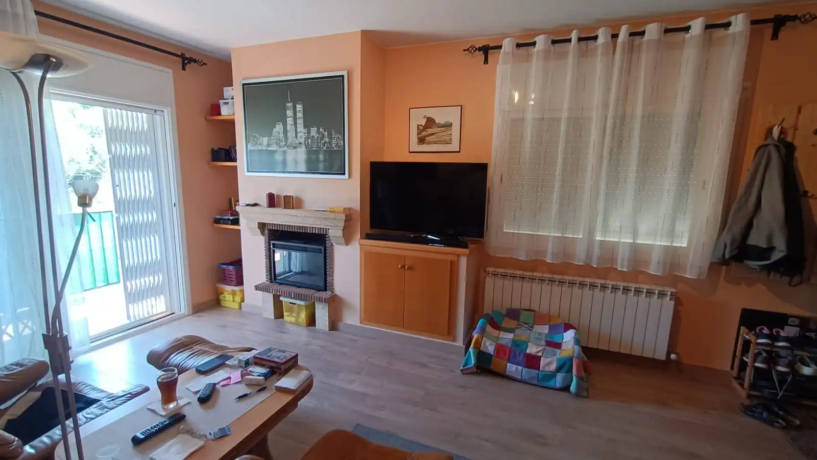 Sala d'estar de Casa o xalet en venda en Lloret de Mar amb Aire condicionat, Calefacció i Jardí privat